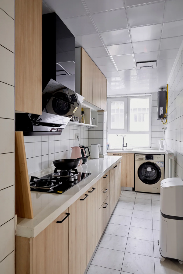 拆掉客廳改兩居，46㎡墨綠小家更高階，愛了