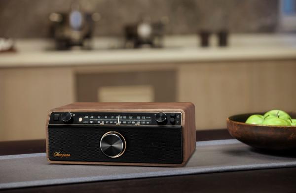 值得擁有的古典桌面音箱！山進WR-12BT PLUS奏響現代復古風