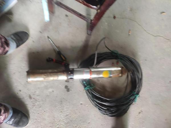 井用泵，不用大拆特拆就能通電轉動，原因是生鏽卡住了