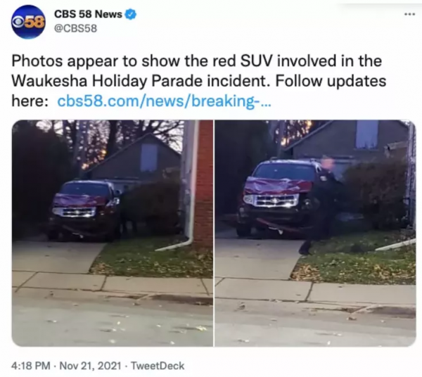 5死48傷！非裔歌手開SUV衝入遊行人群，老人孩子被撞飛，兇手曾碾壓孩子親媽