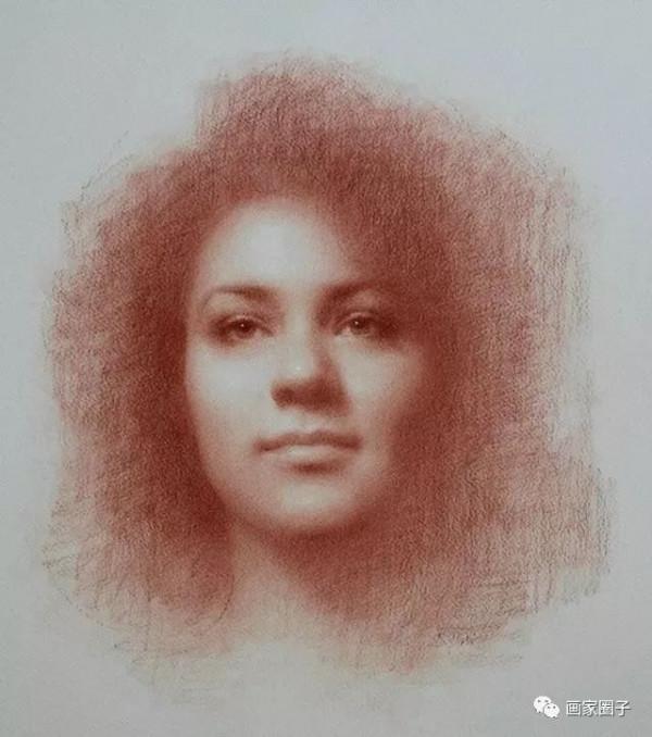 美國女畫家的素描,太厲害了 美國女畫家的素描,太厲害了