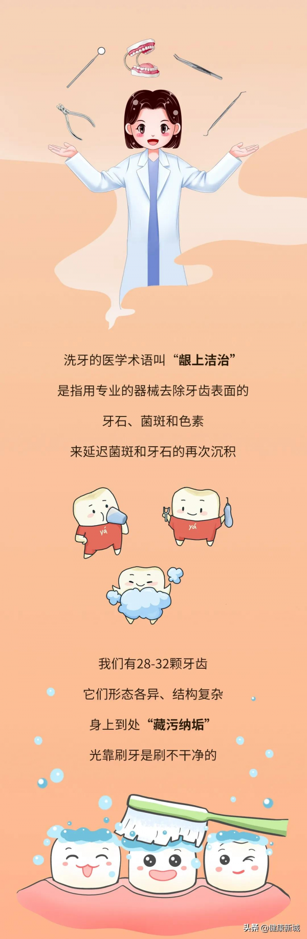 【健康科普】關於洗牙的謠言，你聽信了多少？