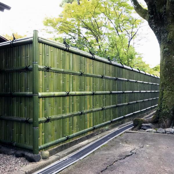 竹籬院牆，打造清新自然庭院的最佳選擇