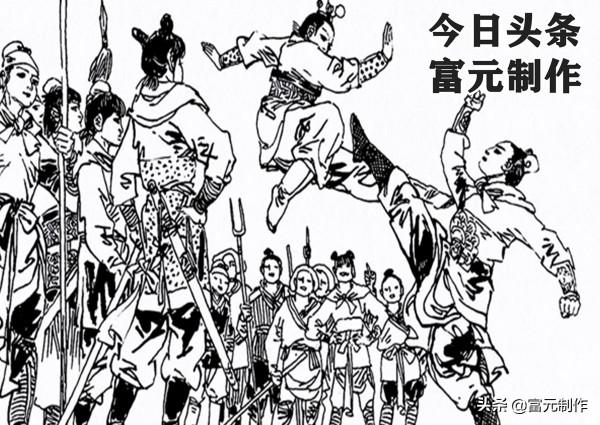 岳雲授藝學錘法勇打金將古理達的傳奇嶽震，牧羊城盜圖三戰鐵飛龍