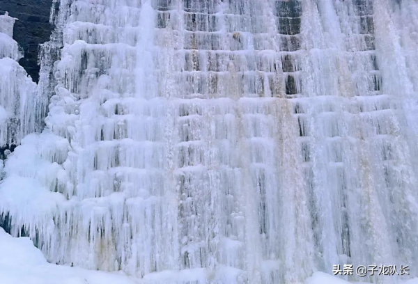 無門票，濟南城邊天然冰瀑天花板，冰雪勝境自駕一小時直達
