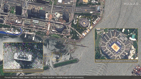 2021年，令世界關注的12張衛星圖，有一張和中國西北大沙漠有關