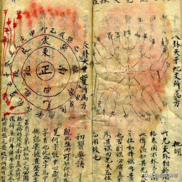 民國時期抄本——地理三合秘書