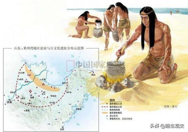 最早的山東人：是“有鹽人”，屬於東夷部落，讓中國的歷史有了鹽