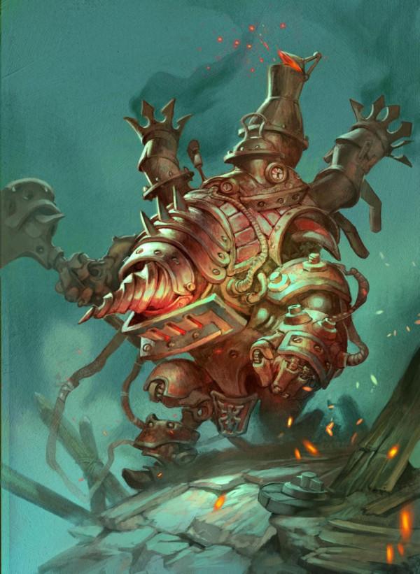 酒館戰棋原畫&mdash;現役機械篇