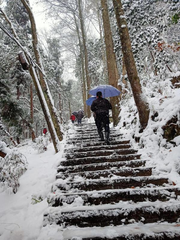 鳳凰古城披銀裝 鳳凰古城披銀裝
