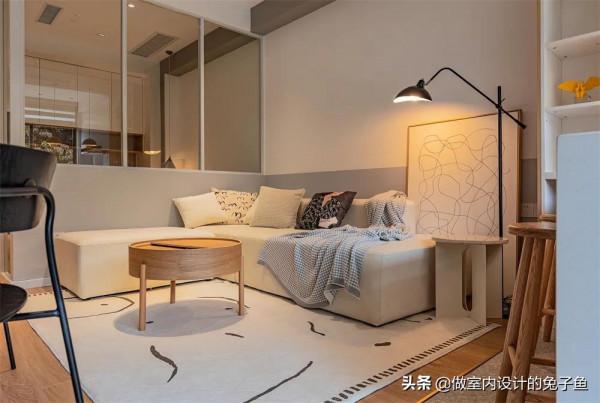 三口之家僅35㎡，因太會佈置而走紅，全屋堪稱“教科書式”裝修