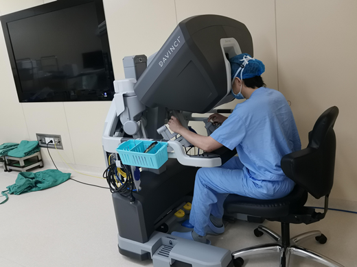 蘭州大學第二醫院腫瘤外科完成一例機器人脾臟切除聯合賁門周圍血管離斷術