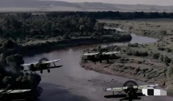 轟炸紅軍的蔣軍主力飛機，道格拉斯O-2MC雙翼偵察機