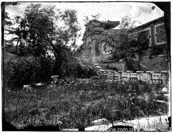 畫說北京丨晚清圓明園老底片