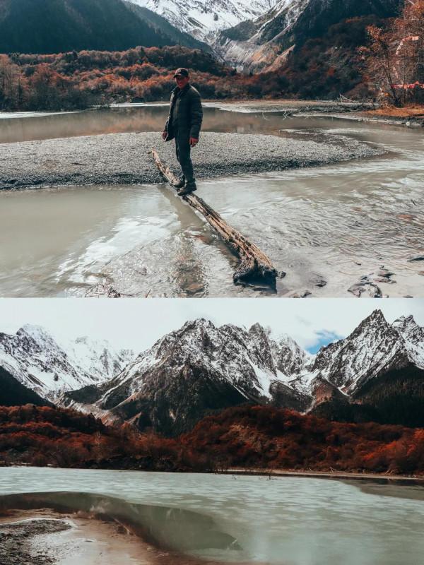 甲應·換個角度在西藏看梅里雪山
