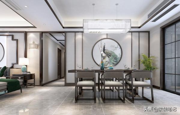 看了這對夫妻180㎡新家，才知道什麼是中式的詩情畫意，很有韻味