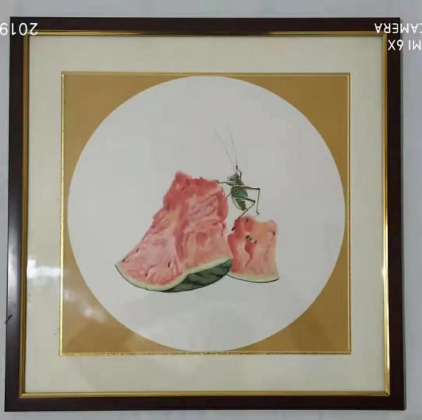 祁麟精品畫作 西瓜系列