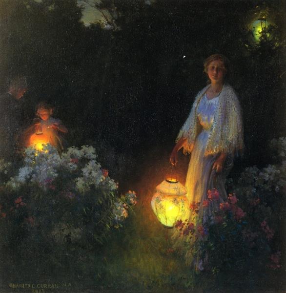 美國印象派畫家Charles Courtney Curran 美國印象派畫家Charles Courtney Curran