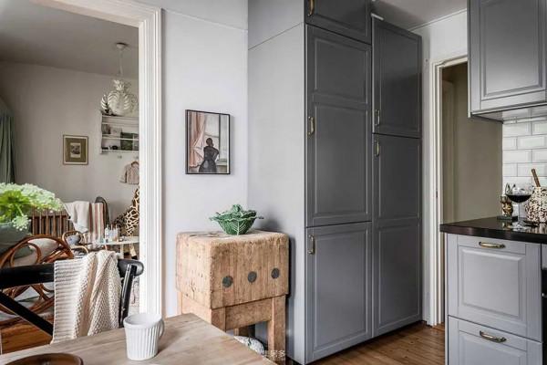 將復古空間轉換為時尚舒適現代瑞典公寓(70平方米) 將復古空間轉換為時尚舒適現代瑞典公寓(70平方米)