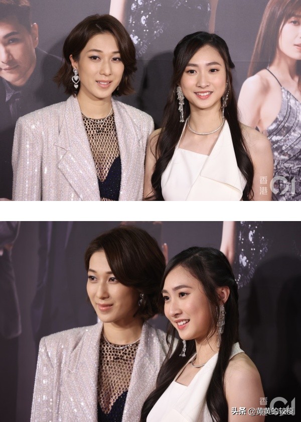 “翻版鍾嘉欣”同框本尊！獲認證：有少少影子