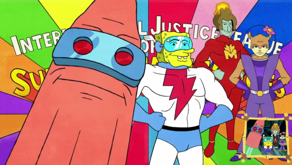 官方玩梗,當《海綿寶寶》是超級英雄動畫,主角變閃電俠,還長高了 官方玩梗,當《海綿寶寶》是超級英雄動畫,主角變閃電俠,還長高了