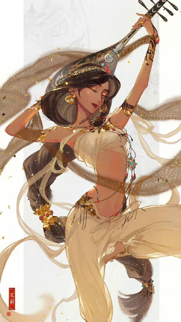 漫圖系列：《迪士尼公主-中國風》