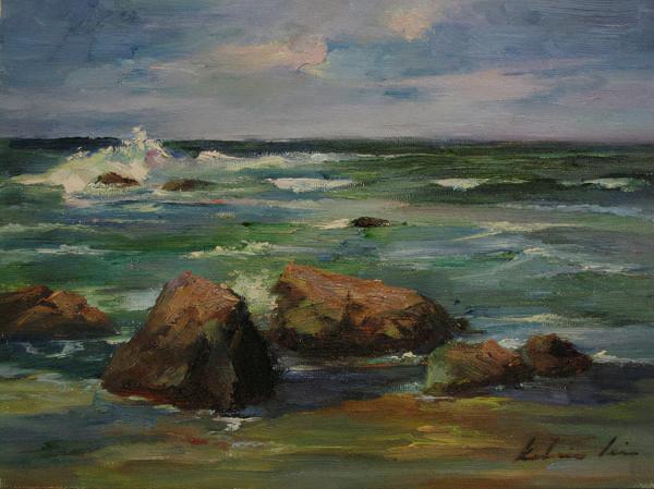 從中國走出的畫家 開爾文·雷作 品欣賞