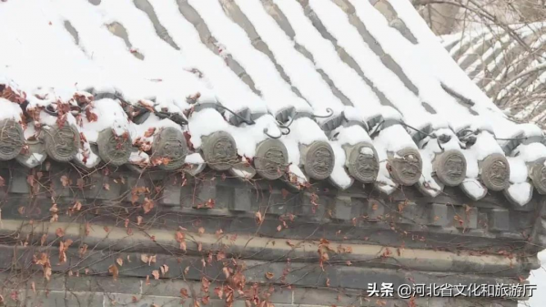 正定古城雪霽初晴美如畫