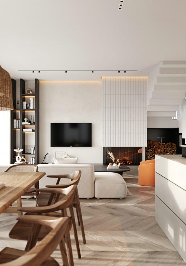 誰說原木風都是木頭?這套200㎡原木風住宅設計,超有感覺,贊爆 誰說原木風都是木頭?這套200㎡原木風住宅設計,超有感覺,贊爆