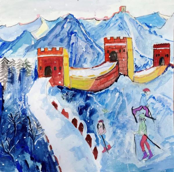 “我心中的奧運健兒”詩書畫作品（7）