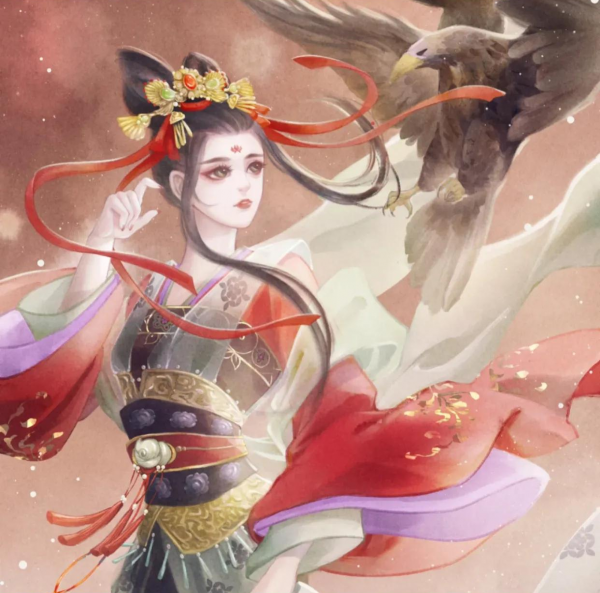 一組畫風唯美的古風人物插畫作品欣賞！人物美型畫技優秀頗有意境