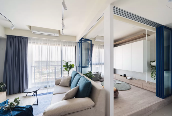 越來越多人嘗試用摺疊門做隔斷了，任意切換，還不耽誤通風采光