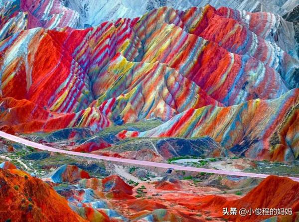 分享——張掖七彩丹霞風景