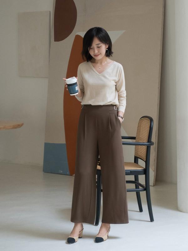 秋天褲子不用買太多，這幾款就夠了，顯高還修身，高階洋氣又減齡