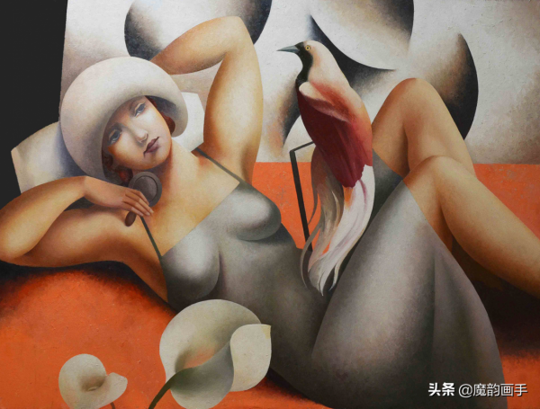 和諧的色彩中幻化出的隱含互動——法比奧風格獨特的繪畫藝術 和諧的色彩中幻化出的隱含互動——法比奧風格獨特的繪畫藝術