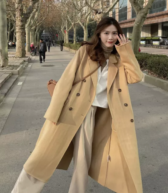 大衣+毛衣,大衣+連衣裙,保暖顯瘦時髦炸了 大衣+毛衣,大衣+連衣裙,保暖顯瘦時髦炸了