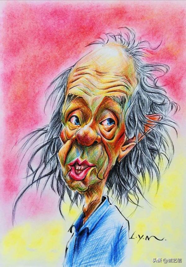 中國藝術名家肖像漫畫展