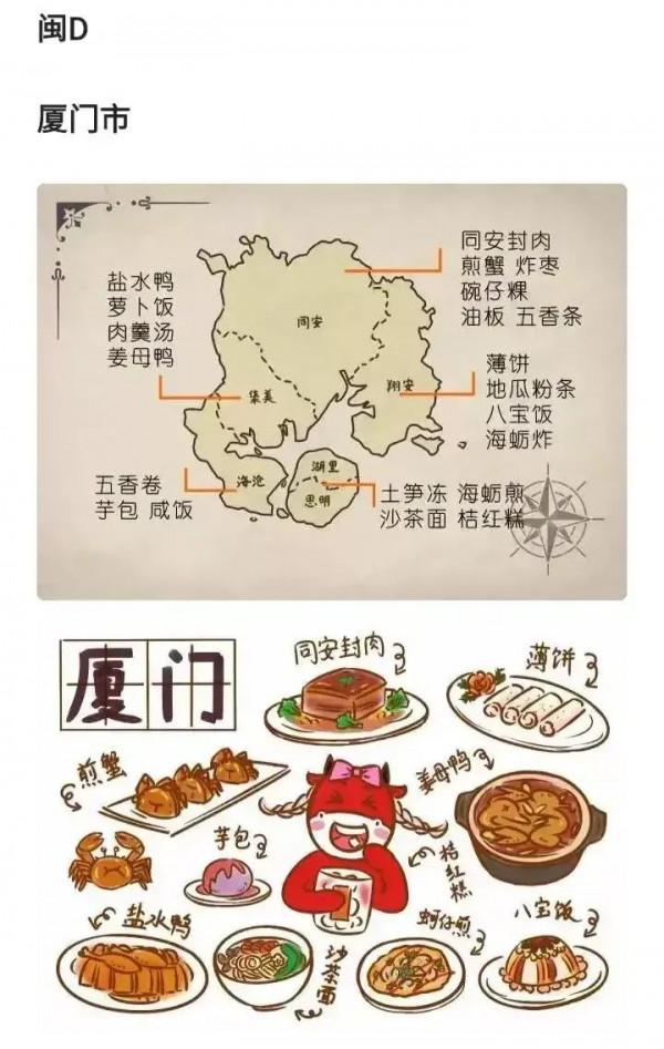 福建各地小吃，都要去試試哦