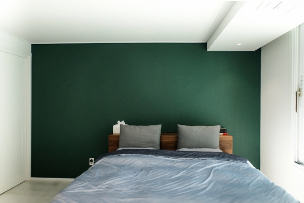 166㎡只有夫妻倆居住，沒有花裡胡哨的造型設計，乾淨得恰到好處