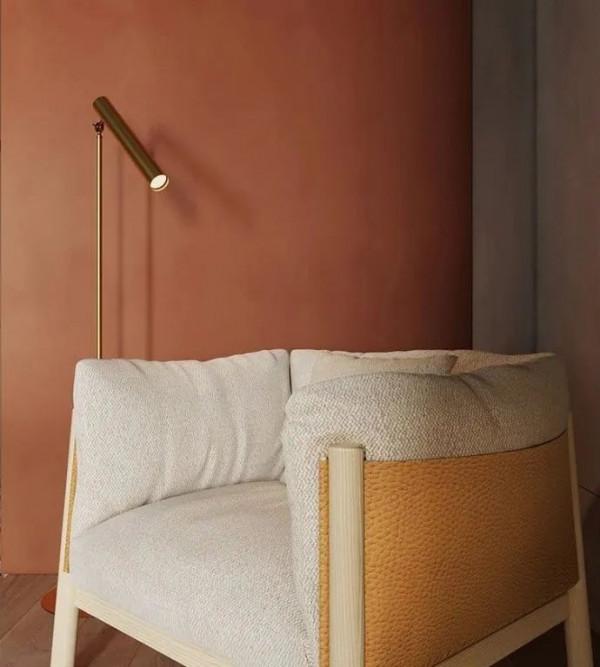 輕奢一居室,色彩與材質的雙重碰撞 輕奢一居室,色彩與材質的雙重碰撞