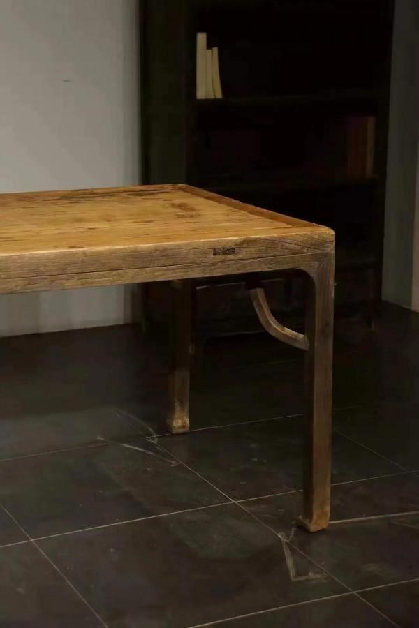 滿描金小茶桌，刀牙板書桌，四平文房畫案，楠木八仙桌