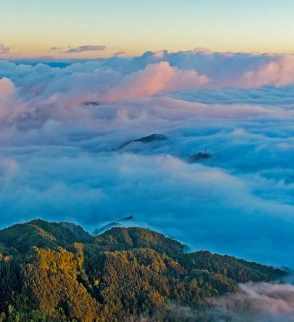 雲南冬日多神奇!雲錦霧瀾似畫卷 雲南冬日多神奇!雲錦霧瀾似畫卷