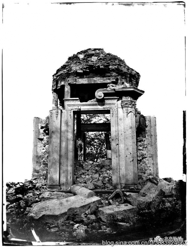 畫說北京丨晚清圓明園老底片