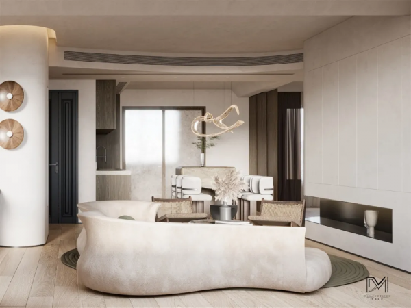 146㎡四室改三室現代侘寂風分享