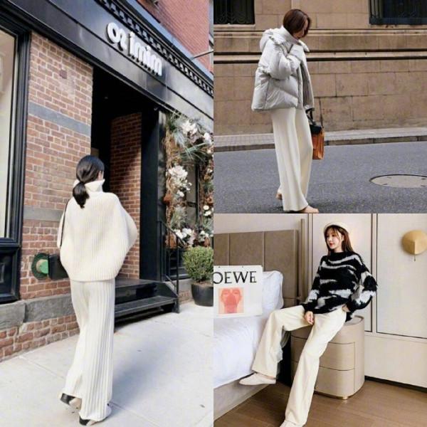 秋天你需要一條白色的褲子:白色褲子搭配起來其他顏色都可以靠邊 秋天你需要一條白色的褲子:白色褲子搭配起來其他顏色都可以靠邊