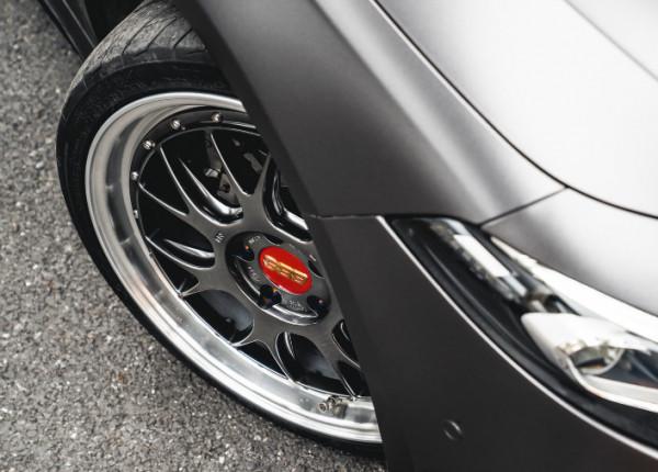 賓士A35L改BBS LMR輪轂 碳纖維內飾板