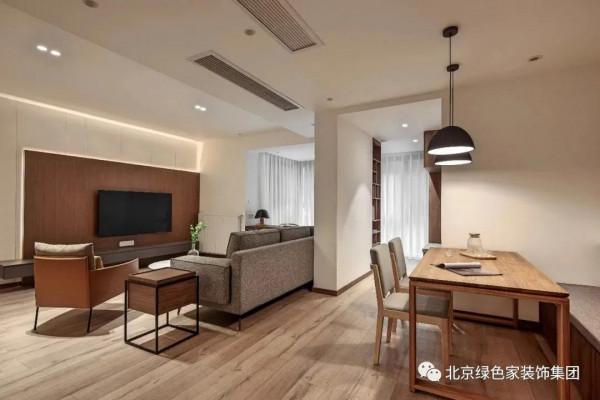 綠色家裝飾：130㎡原木風，閒適自然、寧靜典雅