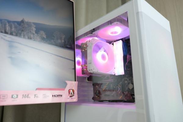 新年新氣象，中端平面設計主機 i5+32G+先馬易大師S1雪裝版上機