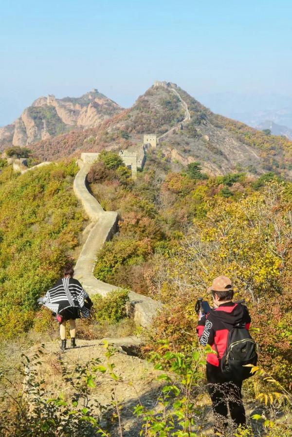 秋遊綏中小河口長城