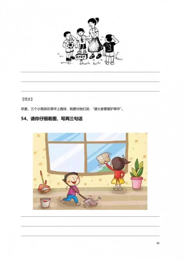 一二年級看圖寫話100例，為孩子作文打好基礎，收藏吧